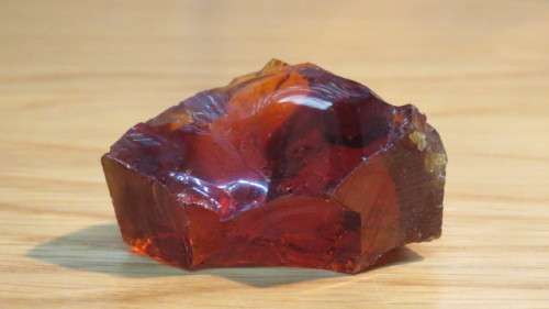 Beautiful Golden Sun Amber Andara Monatomic Free Form Crystal 5 x 3,5 x 2,8 cm