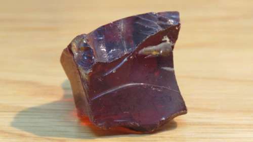 Beautiful Golden Sun Amber Andara Monatomic Free Form Crystal 5 x 3,5 x 2,8 cm