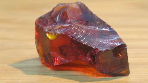 Beautiful Golden Sun Amber Andara Monatomic Free Form Crystal 5 x 3,5 x 2,8 cm
