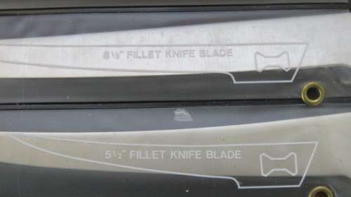 Superb Vintage Kershaw Fisherman`s Blade Trader Knife Set #1096TF. Details in Description.