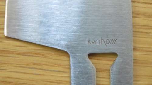 Superb Vintage Set of Two Kershaw Blade Trader #1099TF Cooks Blades in Pouch Details in Description