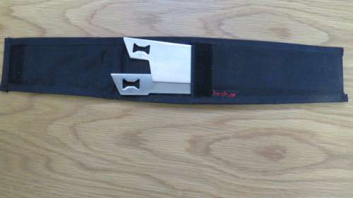 Superb Vintage Set of Two Kershaw Blade Trader #1099TF Cooks Blades in Pouch Details in Description