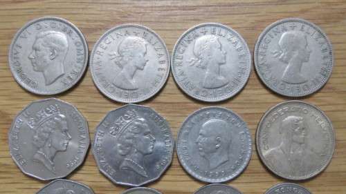 Collection of Fifteen International Coins Details in Description
