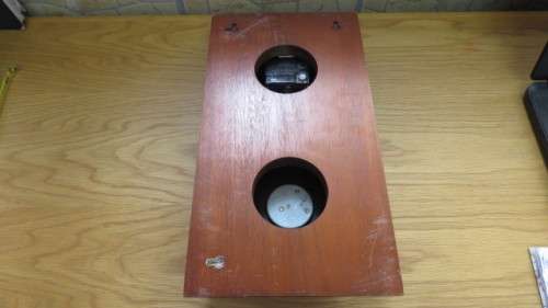 Vintage Foster Callear Clock/Barometer Set in Maritime Cases on Solid Mahogany SOLD AS IS