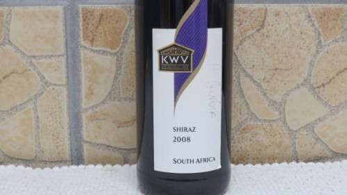 Sealed 750ml Bottle of KWV 2008 Shiraz
