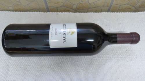 Large Sealed 3 Litre Bottle of Excelsior 2012 Merlot COURIER ONLY