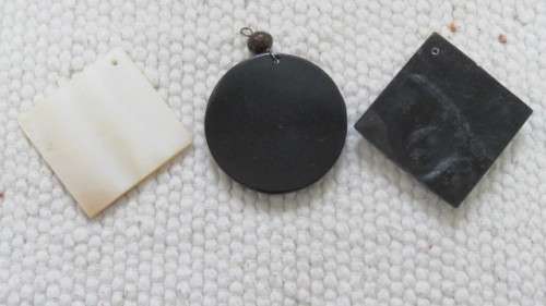 Interesting Lot of Nine Vintage Pendants Details in Description SOLD AS IS