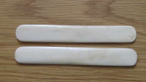 Vintage Set of Six Bone Folders Details in Description