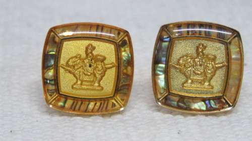 Collection of Four Boxed Vintage Cufflinks/Tie Clip Sets Details in Description