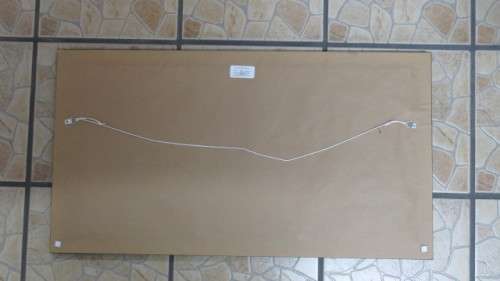 Original Framed SA Artist S.G. Popoff Oil on Board Landscape Signed 77 x 42 cm COURIER ONLY