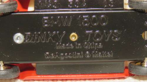 Fantastic Vintage Boxed DeAgostini Mattel Dinky Toys BMW 1500 #534 Scale 1:43 L:10,5 cm