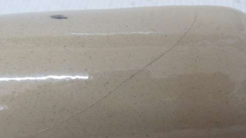 Two Vintage W. Daly Durban Stoneware Ginger Beer Bottles With Stoppers L: 23 cm