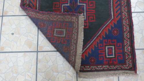 Gorgeous Iranean Balouch Rug Geometric Pattern 137 x 91 cm