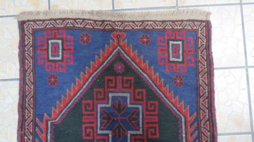 Gorgeous Iranean Balouch Rug Geometric Pattern 137 x 91 cm
