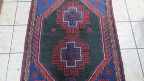 Gorgeous Iranean Balouch Rug Geometric Pattern 137 x 91 cm