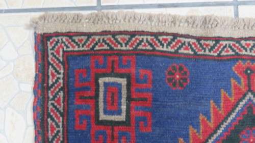 Gorgeous Iranean Balouch Rug Geometric Pattern 137 x 91 cm