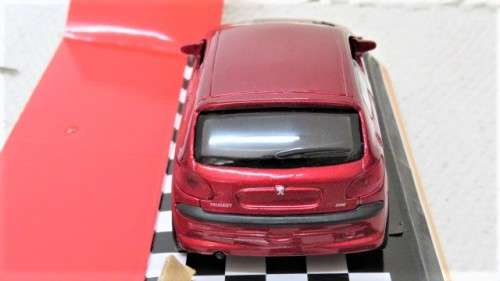 Fantastic Boxed New-Ray Toys Die Cast Peugeot 206 GTI With Pull Back Action Scale 1:32 L: 12 cm