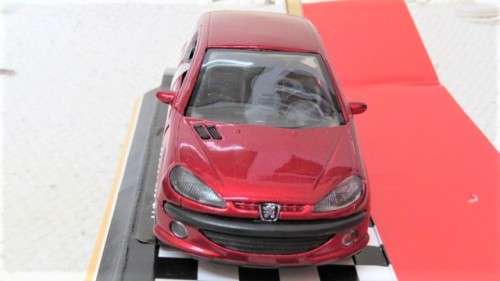 Fantastic Boxed New-Ray Toys Die Cast Peugeot 206 GTI With Pull Back Action Scale 1:32 L: 12 cm