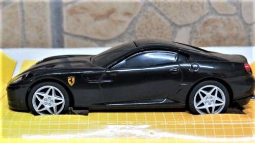 Boxed Hot Wheels Shell Helix Battery Operated Ferrari 599 GTB Fiorano Engine Start Sound 1:38