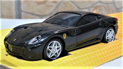Boxed Hot Wheels Shell Helix Battery Operated Ferrari 599 GTB Fiorano Engine Start Sound 1:38