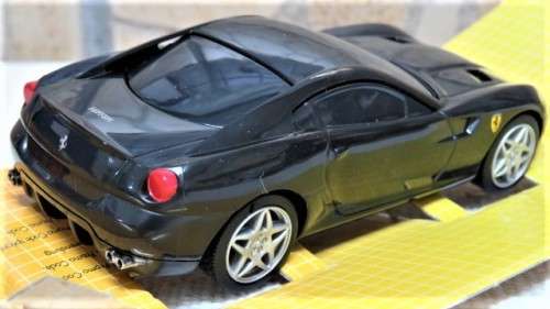 Boxed Hot Wheels Shell Helix Battery Operated Ferrari 599 GTB Fiorano Engine Start Sound 1:38