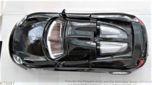 Boxed Kinsmart Die Cast Porsche Carrera GT With Pull Back Action #KT5081 Scale 1:36 L: 12,5 cm