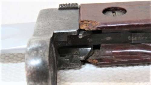 Early (Ca. 1950) Soviet AK-47 Bayonet Serial No. 8446 Rare Russian Manufacture L: 31 cm