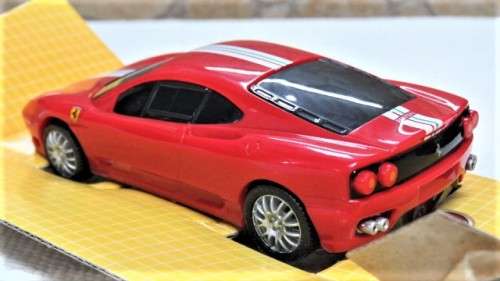Boxed Hot Wheels Shell V-Power Ferrari 360 Challenge Stradale B/Operated Engine Start Sound 1:38