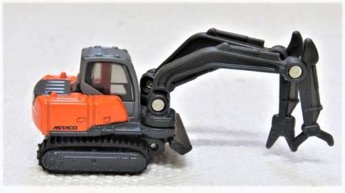 Two Vintage Takara Tomy 2006 and 2009 Die Cast Construction Vehicles See Description No Boxes