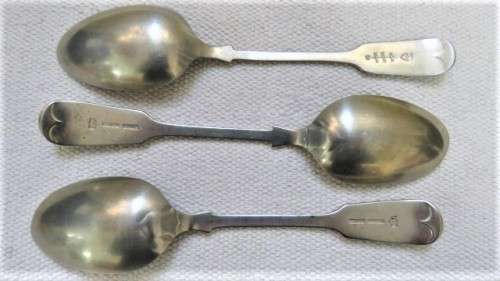 Lovely Collection of Vintage Silver Plate Forks, Spoons and Knives Details in Description