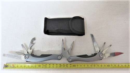 Superb Assagai Multi Tool With Nylon Belt Pouch L: 10 cm (When Closed)