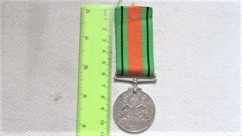 United Kingdom World War II Defence Medal Unnamed