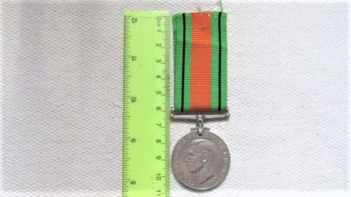 United Kingdom World War II Defence Medal Unnamed