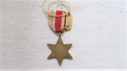 United Kingdom World War II Africa Star Medal Unnamed