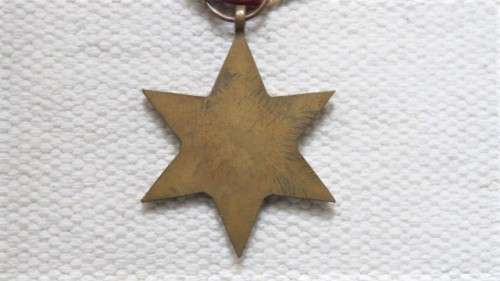 United Kingdom World War II Africa Star Medal Unnamed