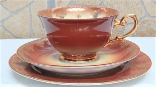 Wonderful Vintage Fine China Westminster Australia `Rembrandt` Series Trio