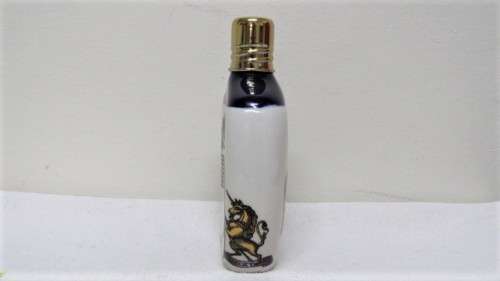 Fabulous Vintage 200ml British Navy Pusser`s Rum Hand Cast Porcelain Hip Flask (Empty) H: 150 mm