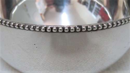 Stunning Antique 1900 Hallmarked Gorham Manufacturing Co. Sterling Silver Bowl D: 105 mm (72 g)