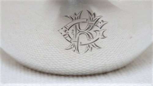 Stunning Antique 1900 Hallmarked Gorham Manufacturing Co. Sterling Silver Bowl D: 105 mm (72 g)