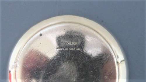 Hallmarked Vintage Sheffield Viner`s Ltd (Emile Viner) 1954-55 Small Silver Bowl 70 x 40 mm (36 g)