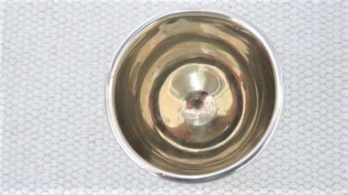 Gorgeous Hallmarked Birmingham AJ Bailey 1929-30 Plain Silver Egg Cup 60 x 43 mm (18 g)