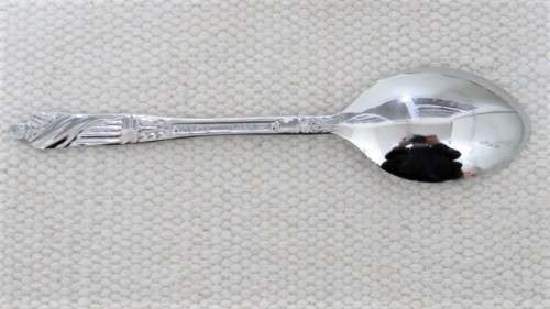 Boxed Set of Six Vintage Billam Sheffield England Triple Chromium Plated Apostle Teaspoons