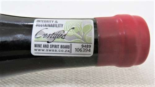 Six Sealed 750ml Bottles of Smokkelman Cabernet Sauvignon & Cinsault BIDDING PER ITEM