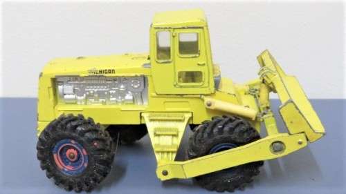 Vintage Dinky Toys Meccano D/Cast Michigan Tractor Dozer 180-111 #976 No Box 1:80 145 mm SOLD AS IS