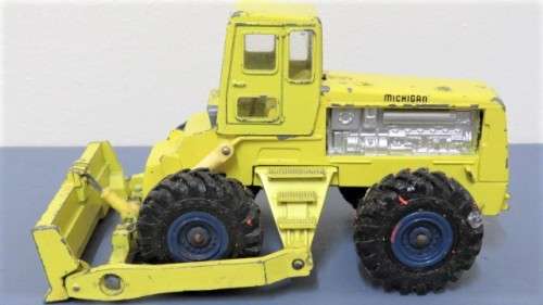 Vintage Dinky Toys Meccano D/Cast Michigan Tractor Dozer 180-111 #976 No Box 1:80 145 mm SOLD AS IS