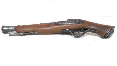 Wonderful Vintage Replica Non-Firing IR 30 Duel Flintlock Pistol L: 370 mm SOLD AS IS