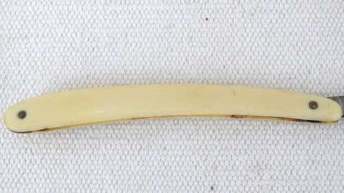 Vintage J.A. Henckels Solingen Zwillingswerk Cutthroat Razor Original Box Decorated Handle 23,5 cm