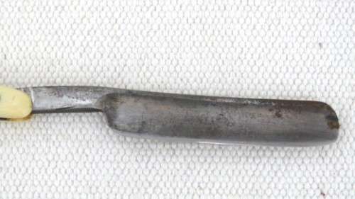 Vintage J.A. Henckels Solingen Zwillingswerk Cutthroat Razor Original Box Decorated Handle 23,5 cm