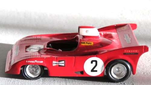 Wonderful Vintage Unbranded Die Cast Alfa Romeo 33 TT Racing Car No Box 1:43 L: 80 mm SOLD AS IS