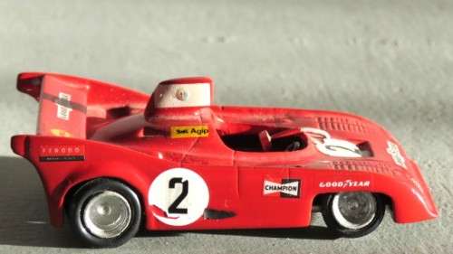 Wonderful Vintage Unbranded Die Cast Alfa Romeo 33 TT Racing Car No Box 1:43 L: 80 mm SOLD AS IS